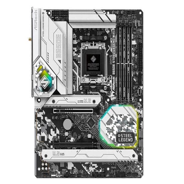 ASROCK B650E Steel Legend Wifi DDR5 AMD Motherboard - 3