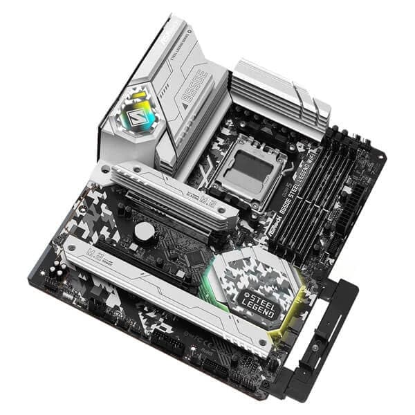ASROCK B650E Steel Legend Wifi DDR5 AMD Motherboard - 4