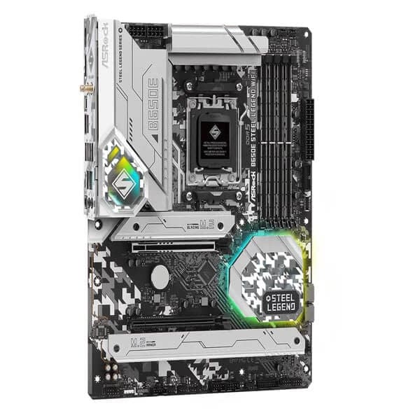 ASROCK B650E Steel Legend Wifi DDR5 AMD Motherboard - 5