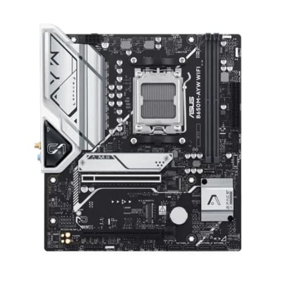 ASUS B650M-AYW Wifi6 DDR5 AMD Motherboard - 2