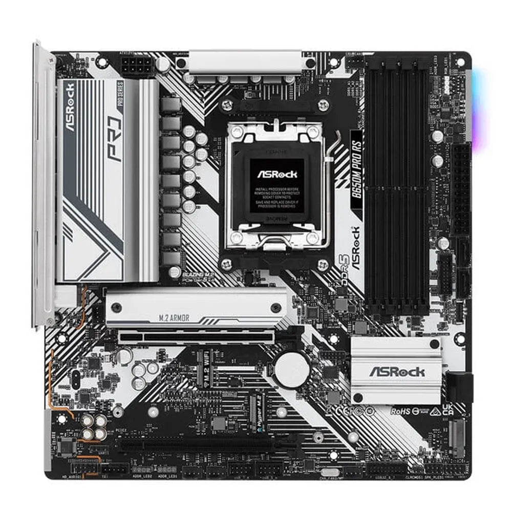 ASROCK B650M Pro RS Wifi DDR5 AMD Motherboard - 2