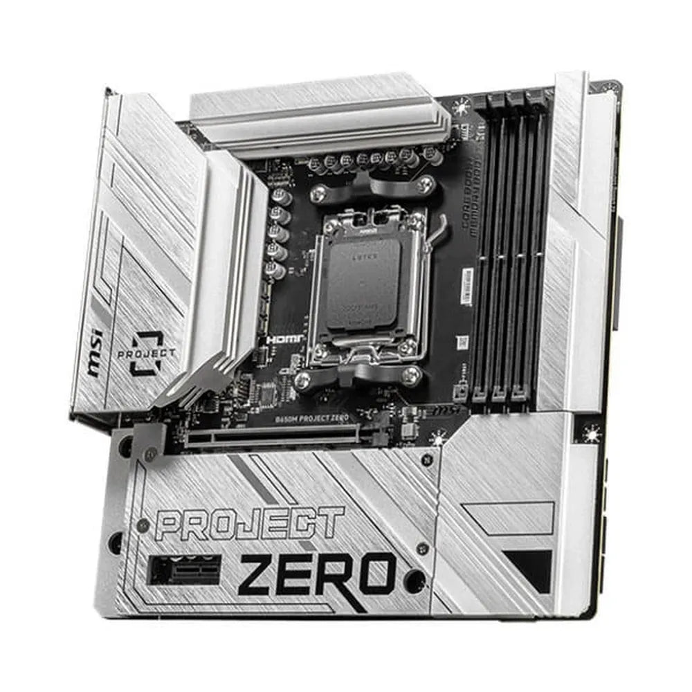 MSI B650M Project Zero DDR5 AMD Motherboard - 3