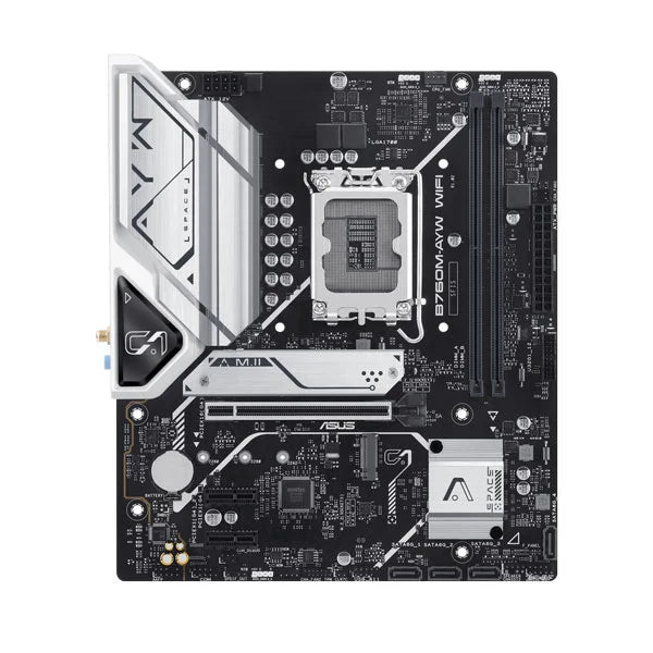 ASUS B760M-AYW WIFI DDR5 Intel Motherboard - 2