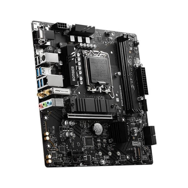 MSI B760M Bomber WIFI Motherboard Supports Intel 12th , 13th & 14th Gen Processors – TechCure India