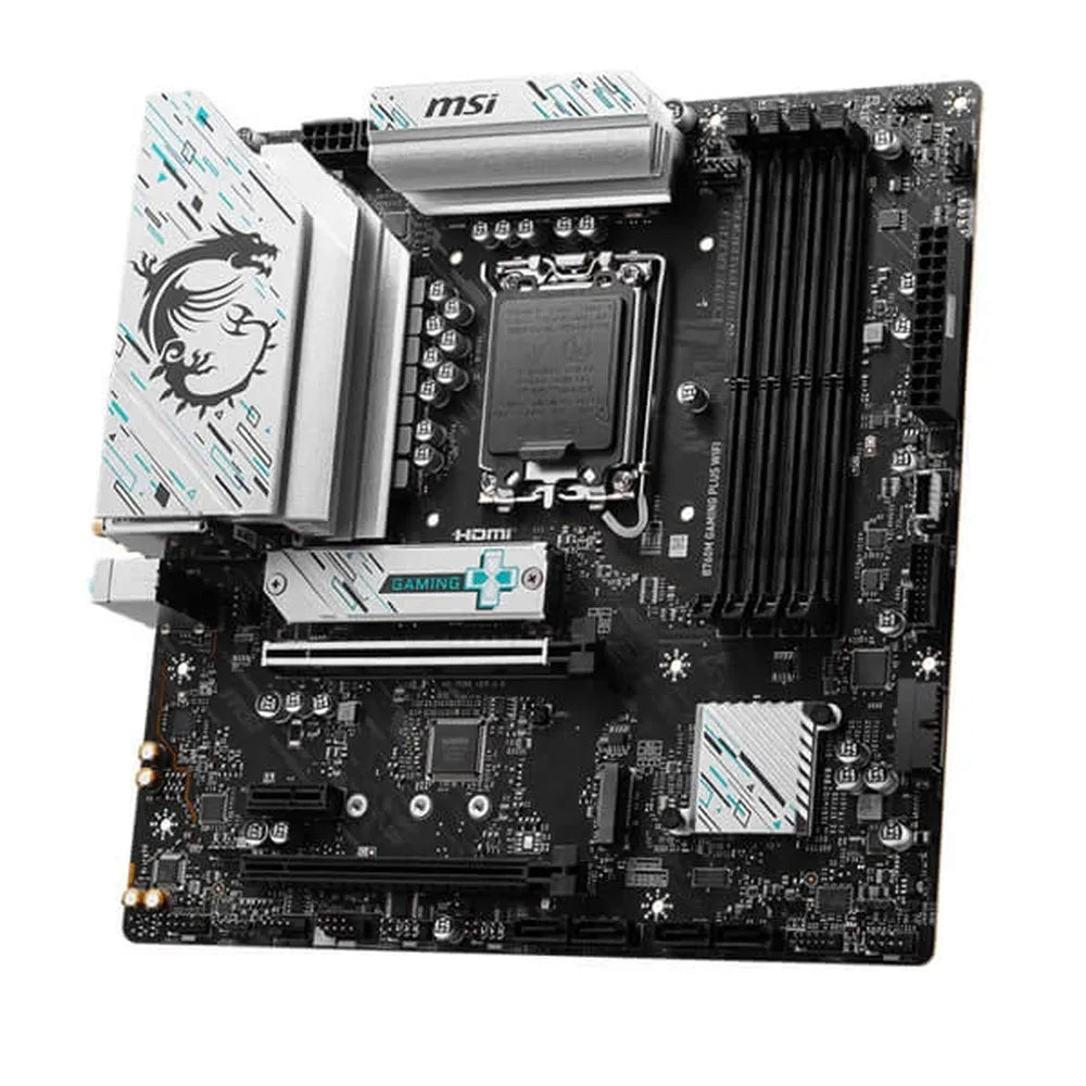 MSI B760M Gaming Plus Wifi DDR5 Intel Motherboard - 3