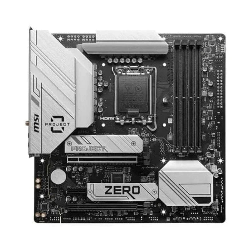 MSI B760M Project Zero WiFi DDR5 Intel Motherboard - 2