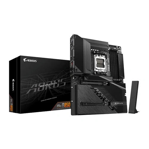 Gigabyte B850 Aorus Stealth WiFi7 ATX Motherboard – TechCure India