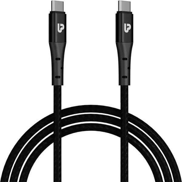 ULTRAPROLINK Zoom 100 USB Type C to C Cable (UL1108BLK-0150) – TechCure India