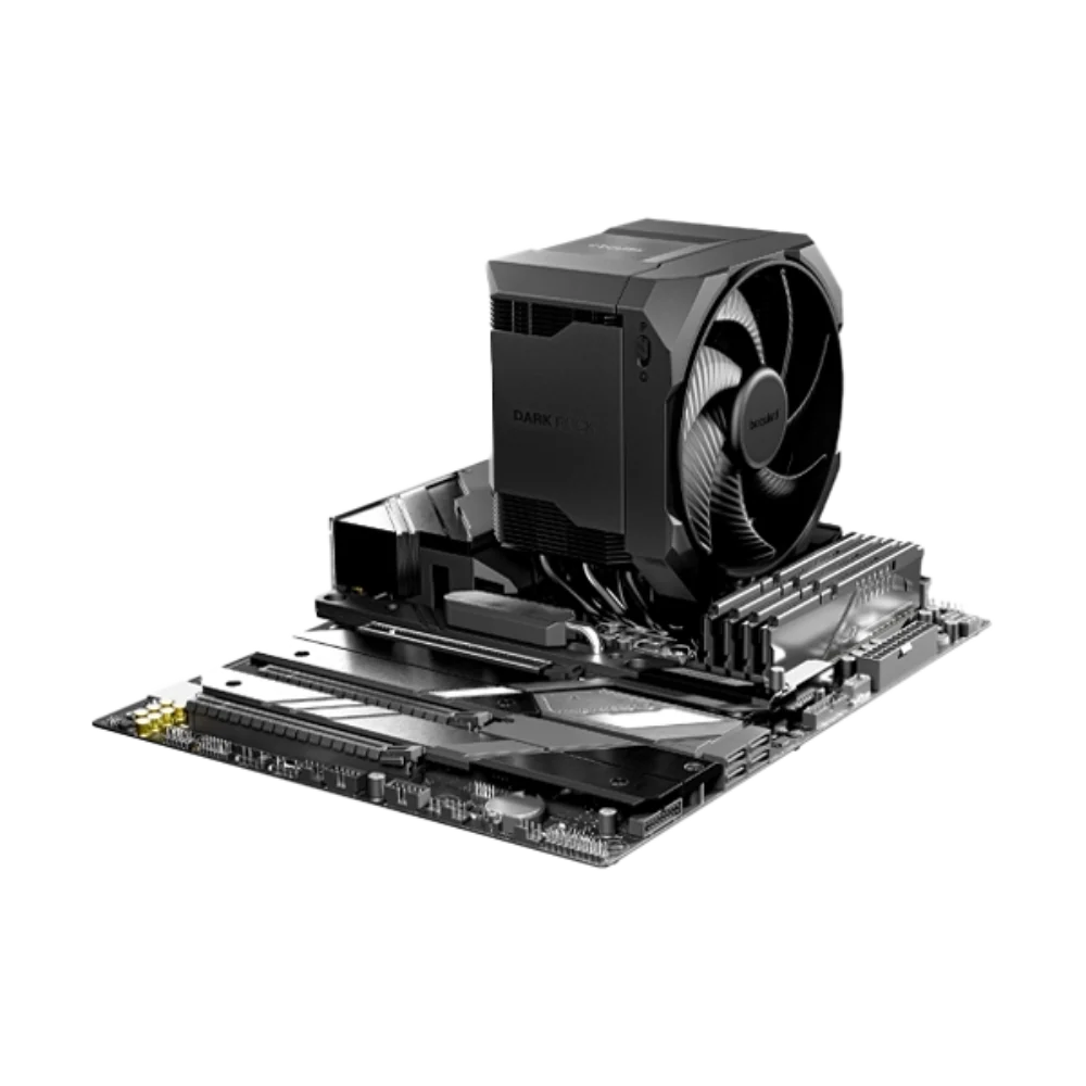 BE QUIET Dark Rock 6 Non-RGB 120mm Single Tower Air Cooler ( Black ) – TechCure India