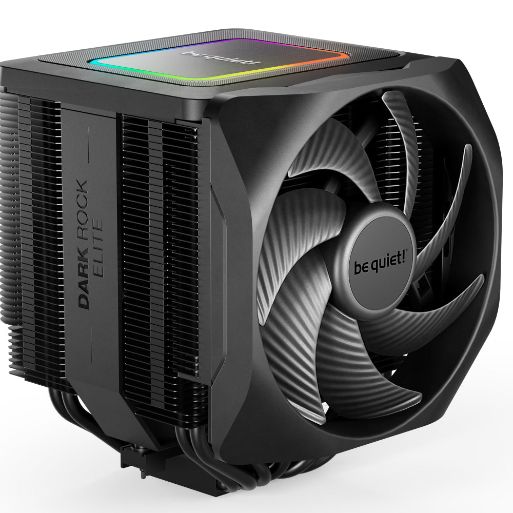 BE QUIET Dark Rock Elite 135mm Dual Tower CPU Air Cooler ( Black ) – TechCure India