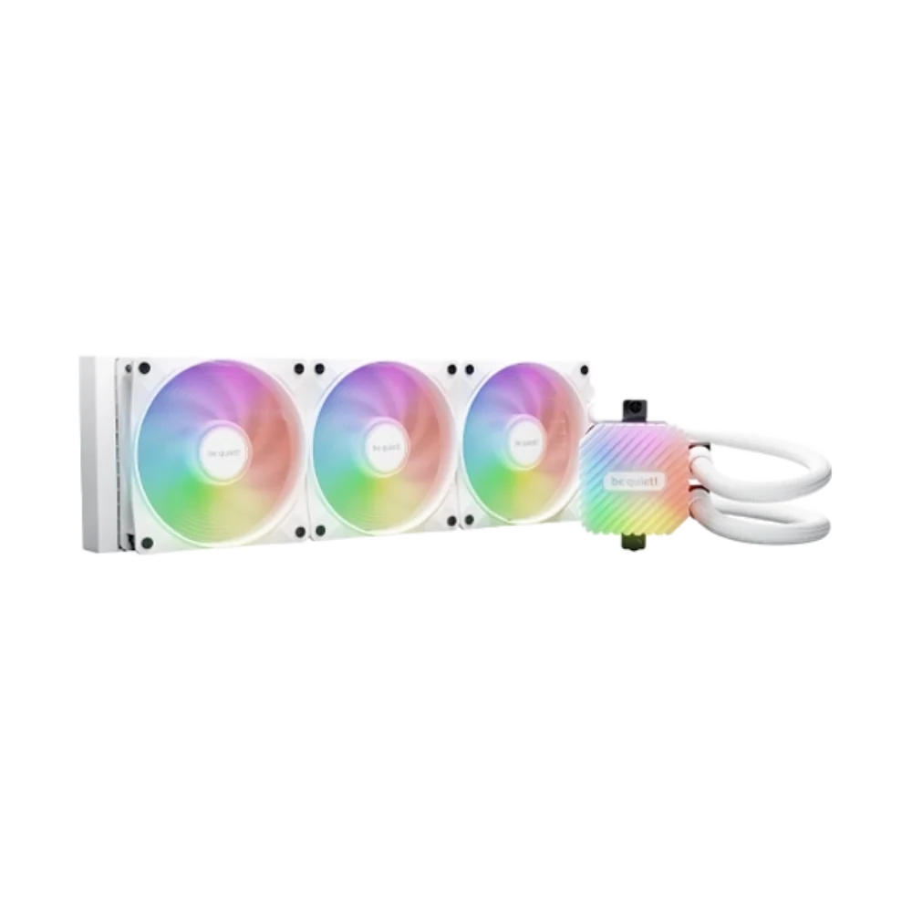 BE QUIET Light Loop ARGB 360mm CPU Liquid Cooler ( White ) – TechCure India