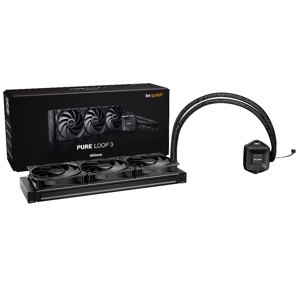 BE QUIET Pure Loop 3 360mm CPU Liquid Cooler ( Black ) – TechCure India
