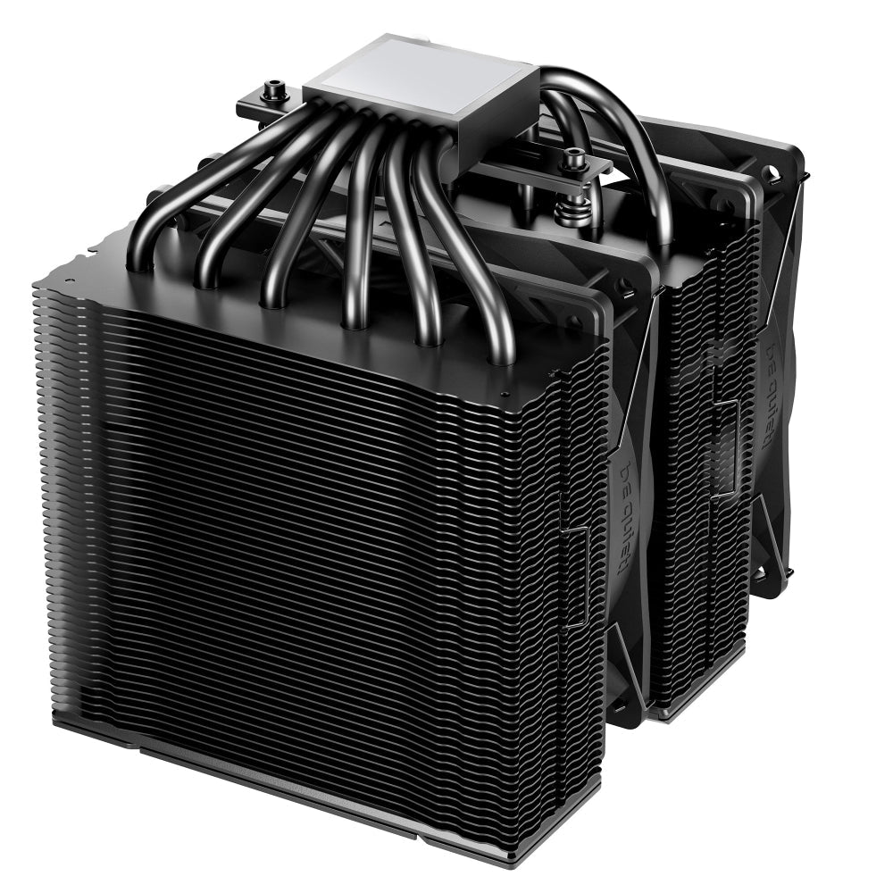 BE QUIET Pure Rock 3 LX ARGB 120mm Dual Tower Air Cooler ( Black ) – TechCure India