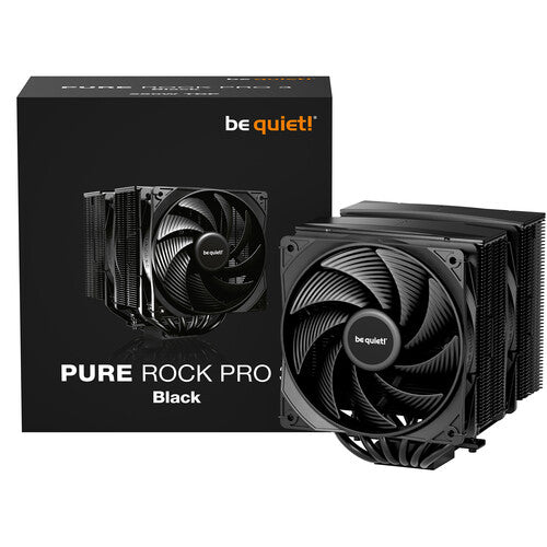 Be Quiet Pure Rock Pro 3 CPU Air Cooler (Black) BK042 – TechCure India