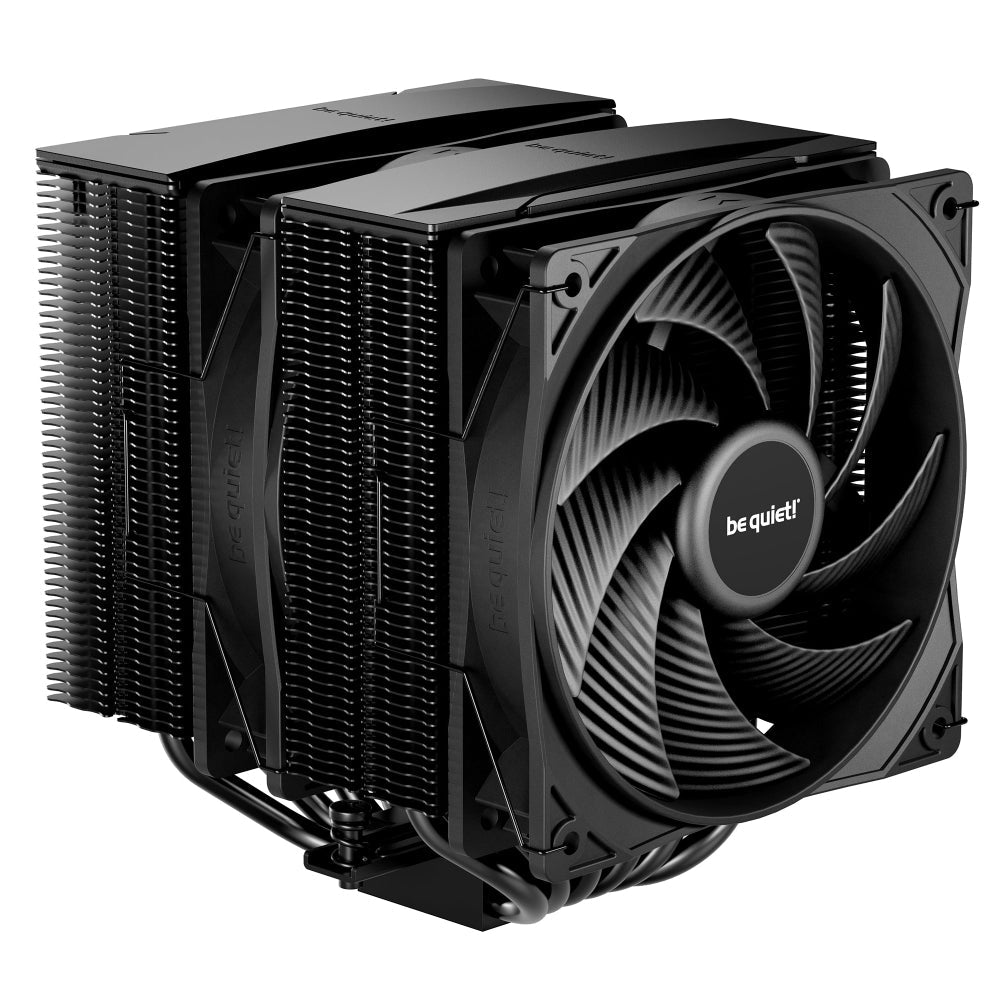 BE QUIET Pure Rock Pro 3 Non-RGB 120mm Dual Tower Air Cooler ( Black ) – TechCure India