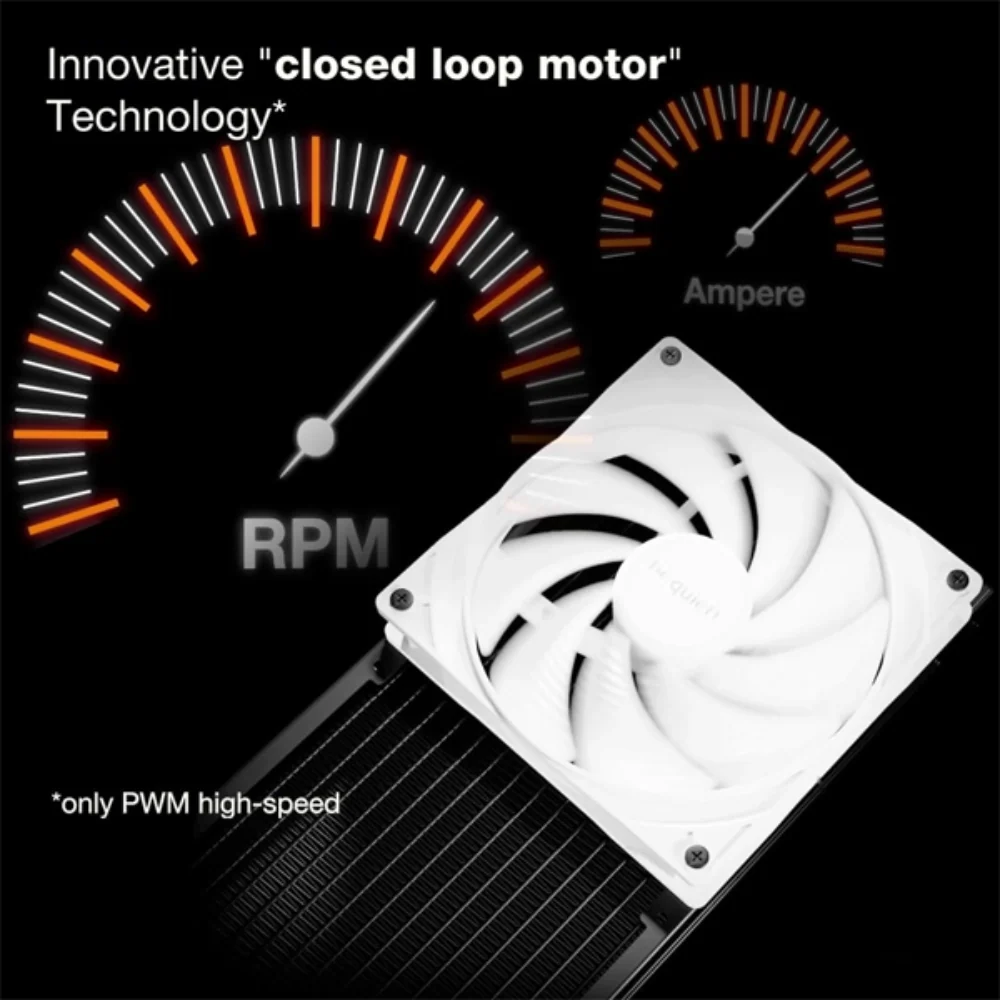 BE QUIET Pure Wings 3 140mm Non-RGB PWM High Speed Cabinet Fan ( White ) ( Single Pack ) – TechCure India