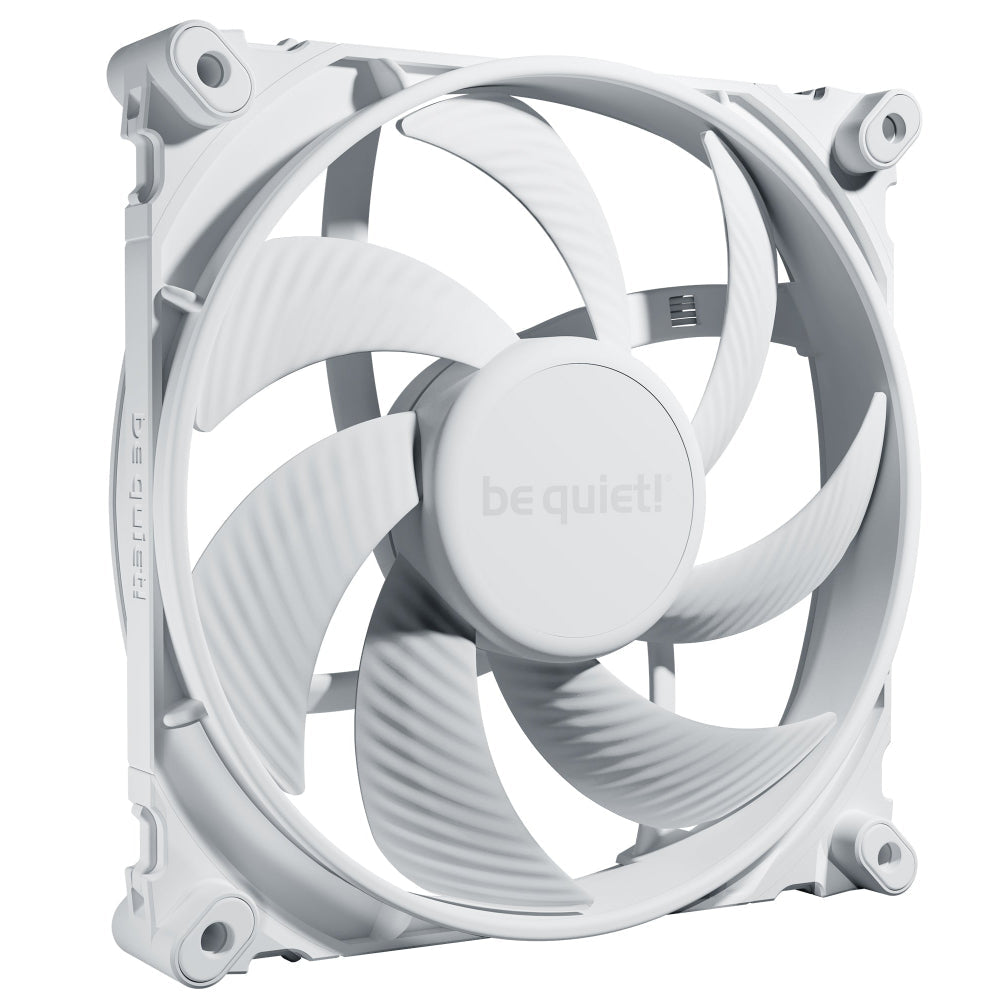 BE QUIET Silent Wings 4 140mm Non-RGB PWM High Speed Cabinet Fan ( White ) ( Single Pack ) – TechCure India