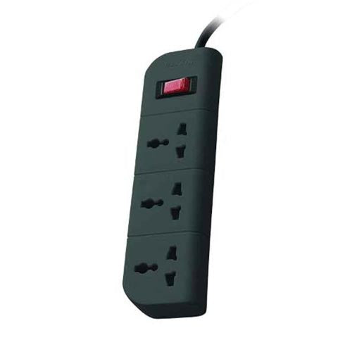 Belkin Essential 3 Socket Grey Surge Protector F9E300ZB1.5MGRY – TechCure India