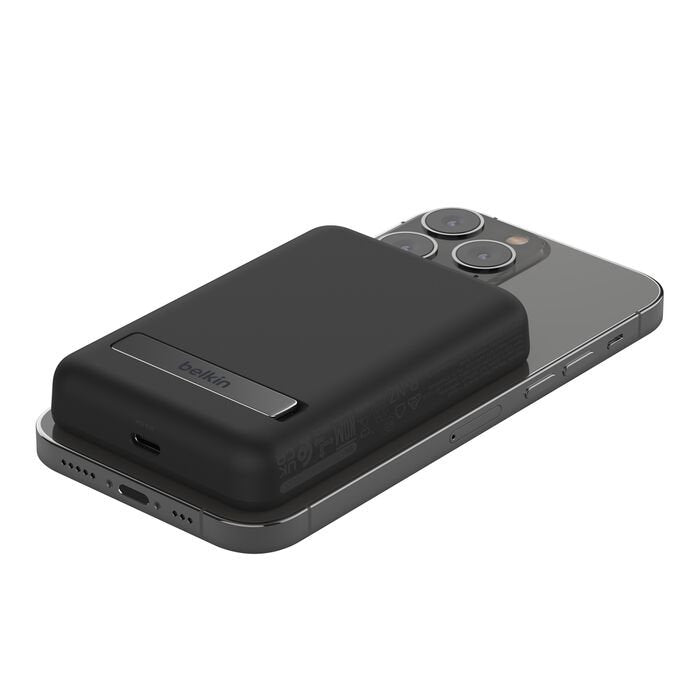 Belkin Magnetic Wireless Power Bank 5K + Stand – TechCure India