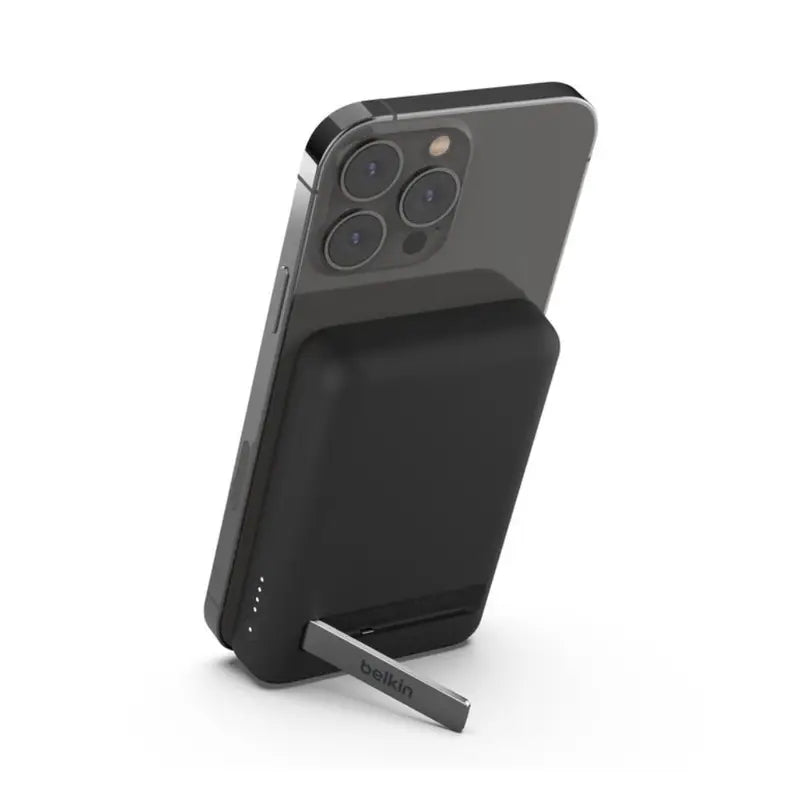 Belkin Magnetic Wireless Power Bank 5K + Stand – TechCure India