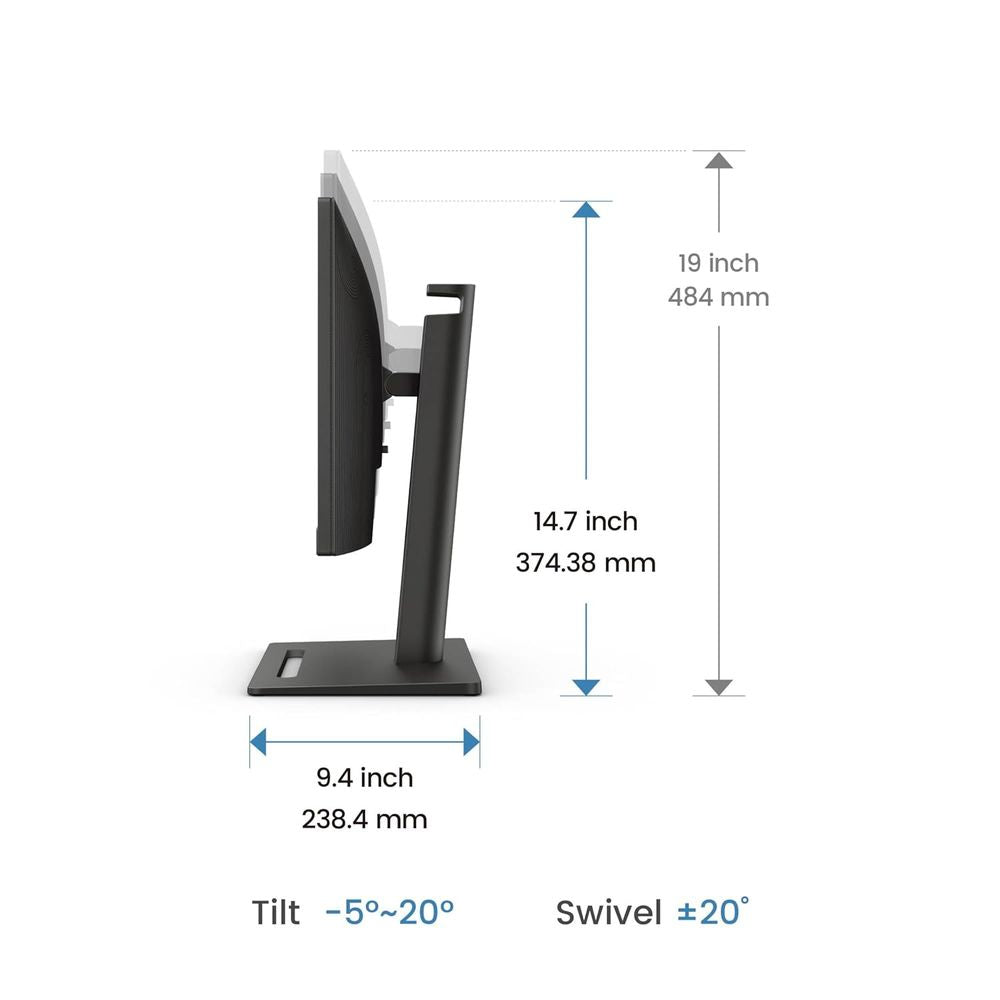 BenQ GW2490T 24 Inch FHD 100Hz IPS Panel 99% SRGB 5MS IPS AMD Freesync Office Monitor – photo 4 – TechCure India