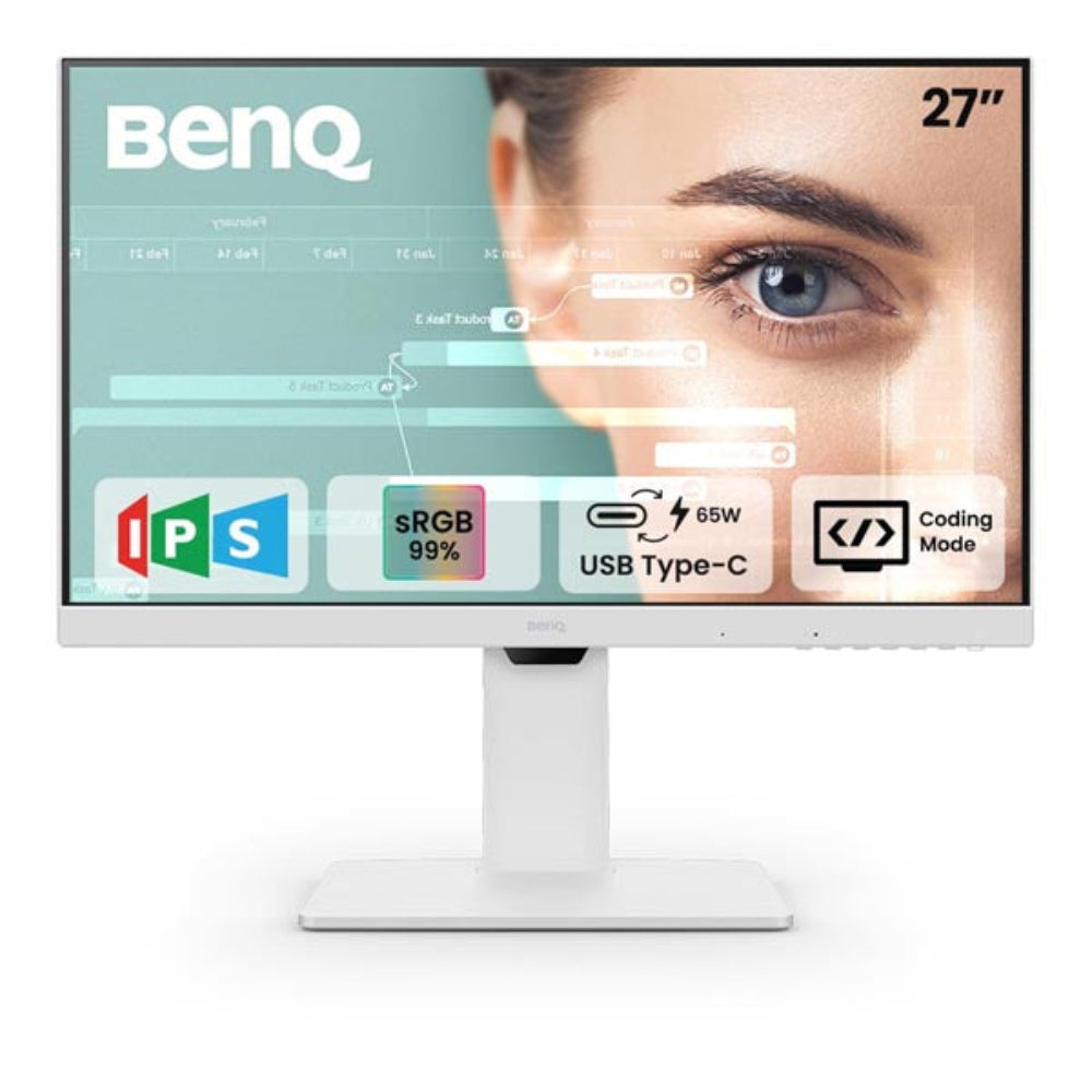 BENQ GW2786TC 27 Inch FHD 100Hz IPS Panel 99% SRGB 5MS AMD FreeSync Gaming Monitor (White) – TechCure India