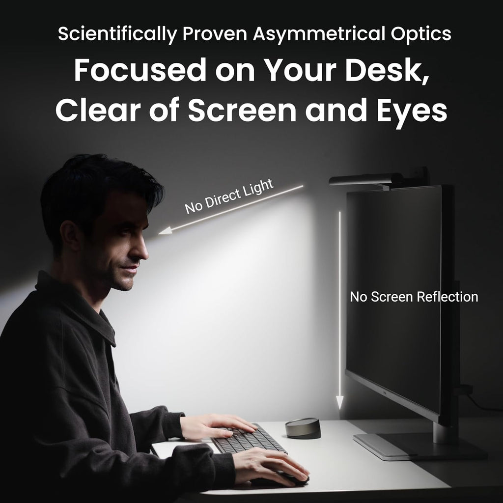 BenQ ScreenBar Halo 2 LED Monitor Light – TechCure India