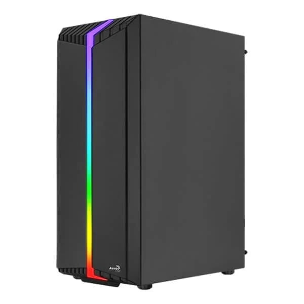 AEROCOOL Bionic RGB ATX Mid Tower Cabinet (Black) - 4