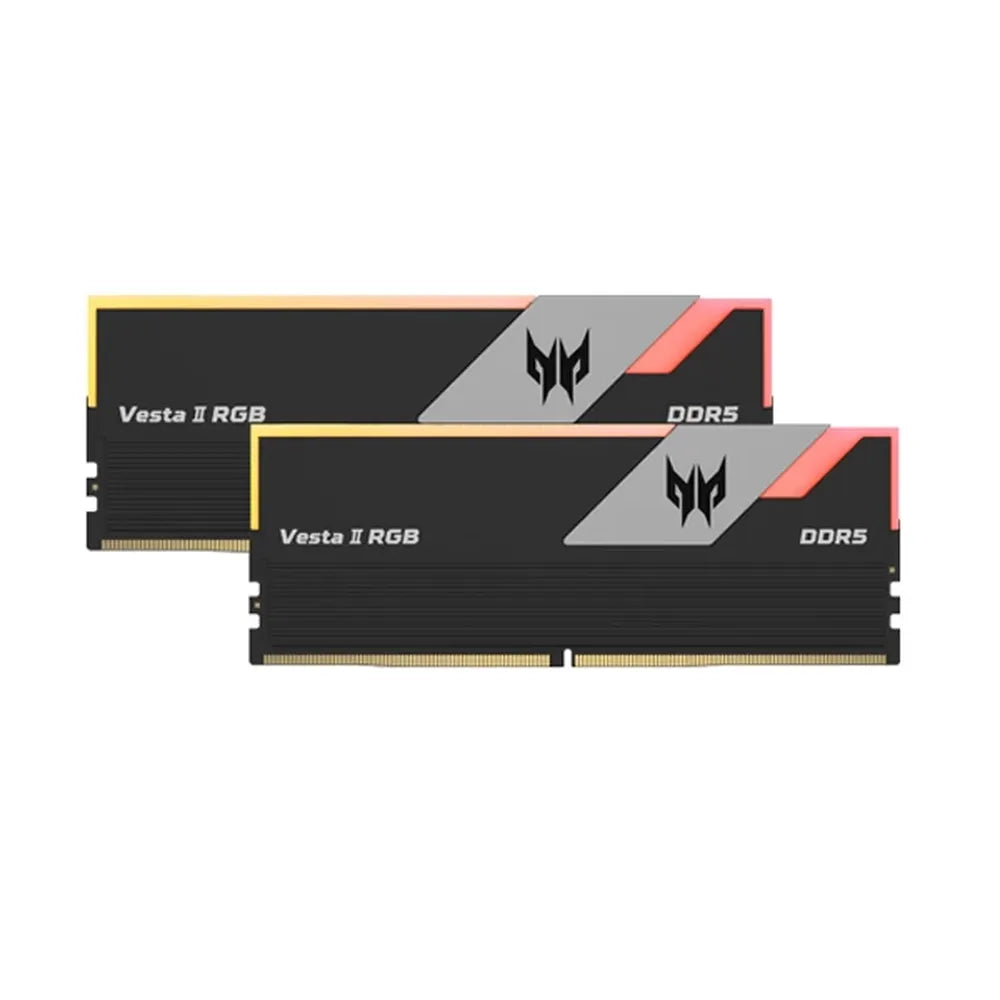 ACER Predator Vesta II 32GB ( 16GBx2 ) 6000MHz DDR5 RAM (Black) ( CL30 )