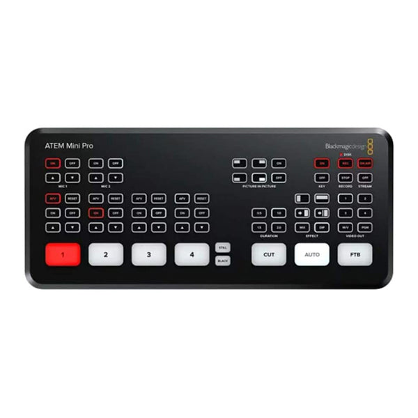 Blackmagic Atem Mini Pro Streaming Deck – TechCure India