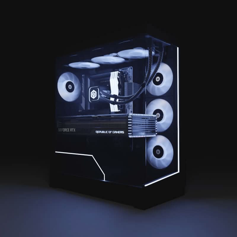 CyberPowerPC Vista 700, AMD Ryzen 7 7800X3D, 16GB DDR5 6000MHz, 1TB WD Black SN7100 NVMe M.2 SSD, MSI GeForce RTX 5070 Ventus 2X OC 12GB, Windows 11 Home – TechCure India
