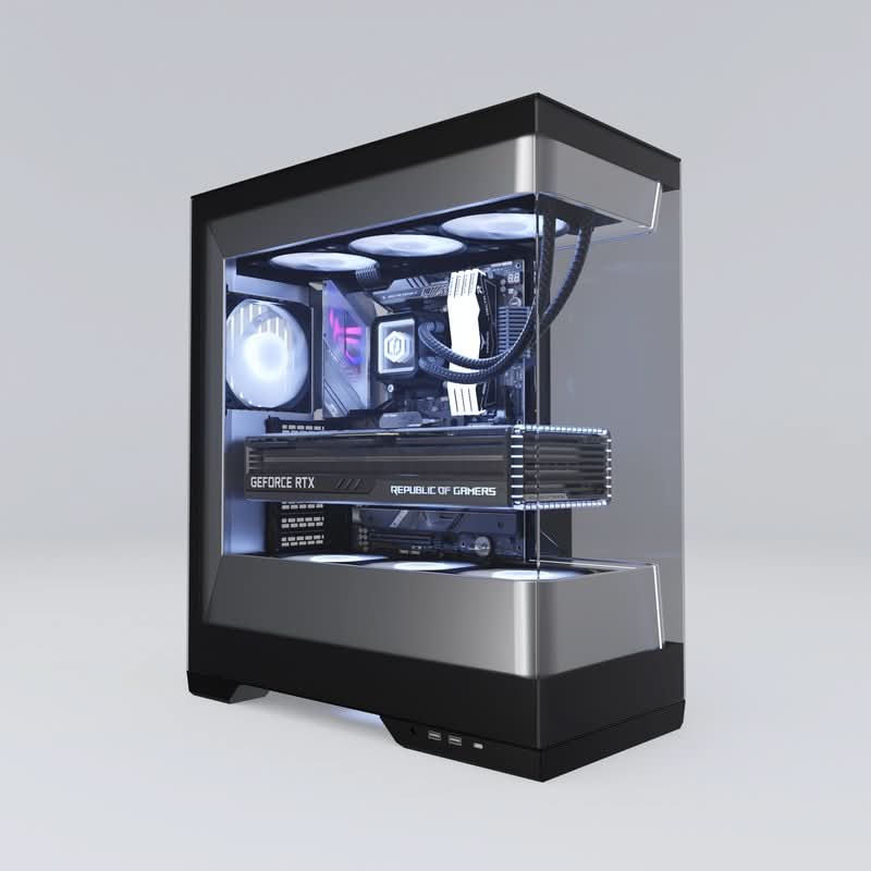 CyberPowerPC Vista 990, Intel Core Ultra 9 285K, 32GB DDR5 6000MHz, 2TB WD Black SN7100 NVMe M.2 SSD, NVIDIA GeForce RTX 5090 32GB, Windows 11 Home – TechCure India