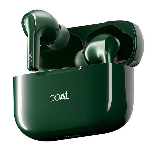 boAt Airdopes 161 in Ear Earbuds TWS with 40 HRS Battery (Olive Green) – TechCure India