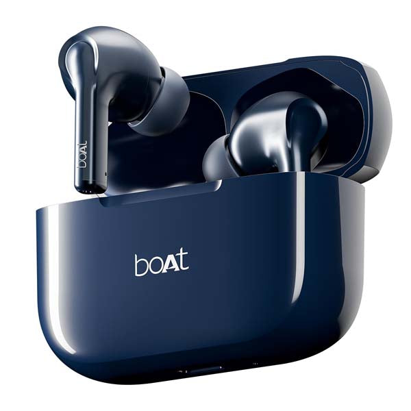 boAt Airdopes 163/161 in Ear Earbuds TWS with 40 HRS Battery (Cool Sapphire) – TechCure India