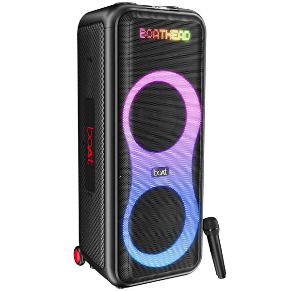 boAt PartyPal 600 Party Bluetooth Speaker (Premium Black) – TechCure India