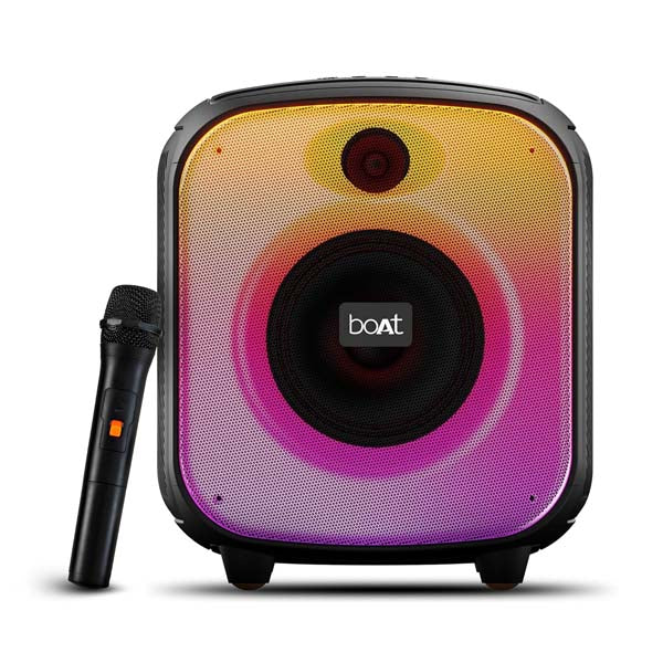 boAt PartyPal 63 Pro Bluetooth Speaker with 30 W Signature Sound (Midnight Black) – TechCure India