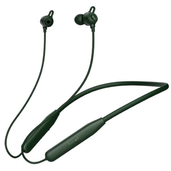 boAt Rockerz 109 Bluetooth Neckband with 40 hrs Playback,ENx Technology, Beast Mode (60ms), Magnetic Buds, Dual Pairing, ASAP Charge, IPX5 Water Resistance (Fern Green) – TechCure India