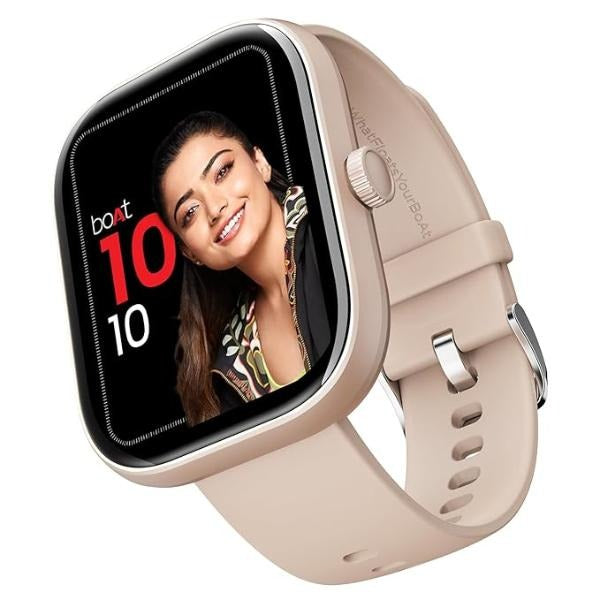boAt Wave Sigma w/ 2.01″ (5.1 cm) HD Display Smart Watch (Cherry Blossom) – TechCure India