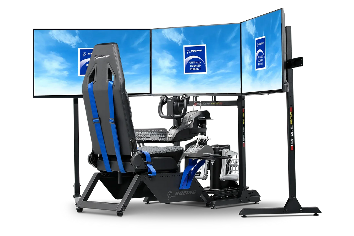 NEXT LEVEL RACING FLIGHT SIMULATOR: BOEING COMMERCIAL EDITION NLR-S027 – TechCure India