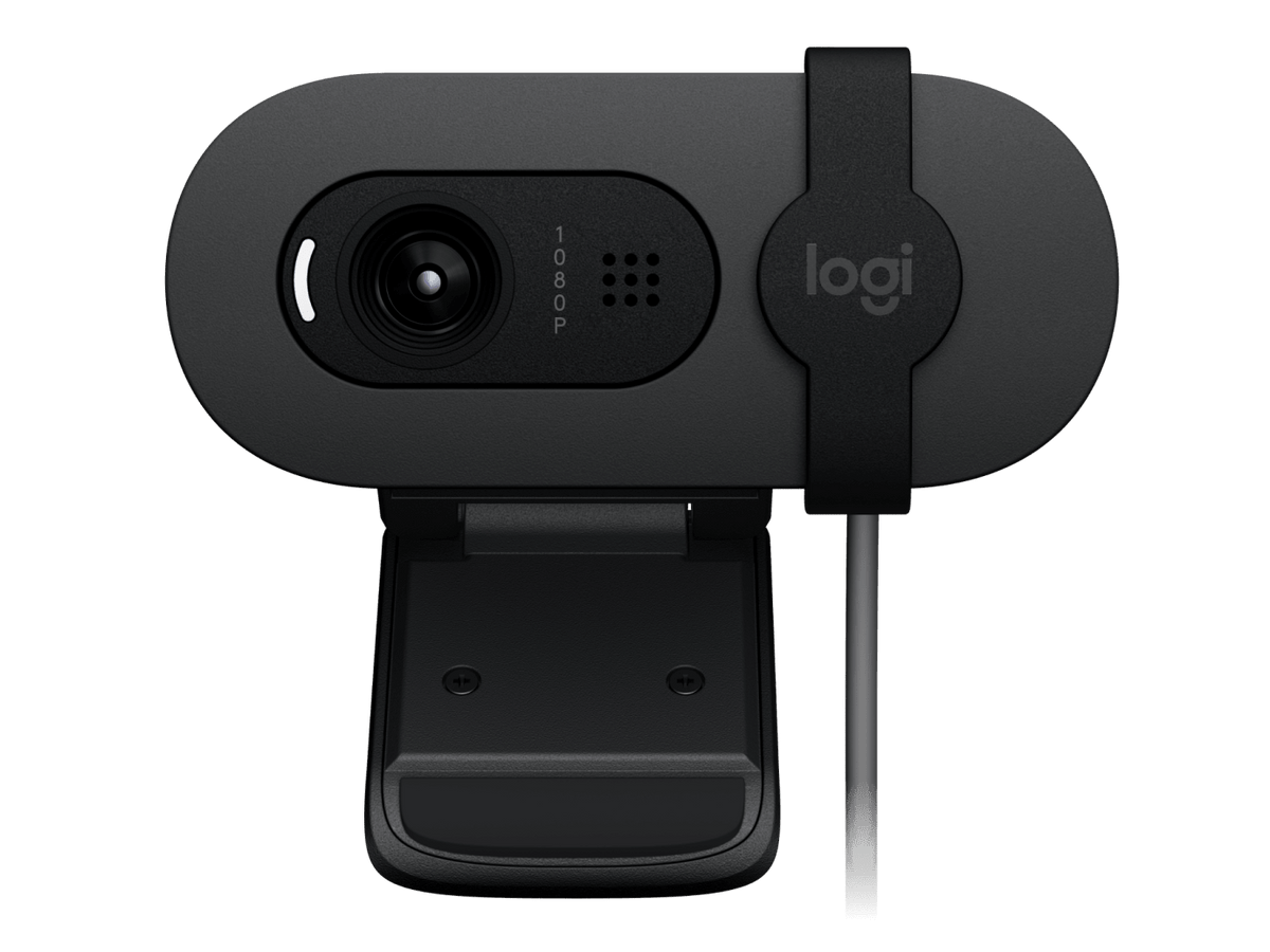 LOGITECH BRIO 100 FULL HD WEBCAM – TechCure India
