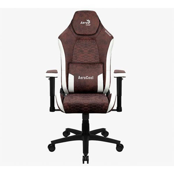 AeroCool Crown AeroSuede Gaming Chair - Burgundy Red – TechCure India