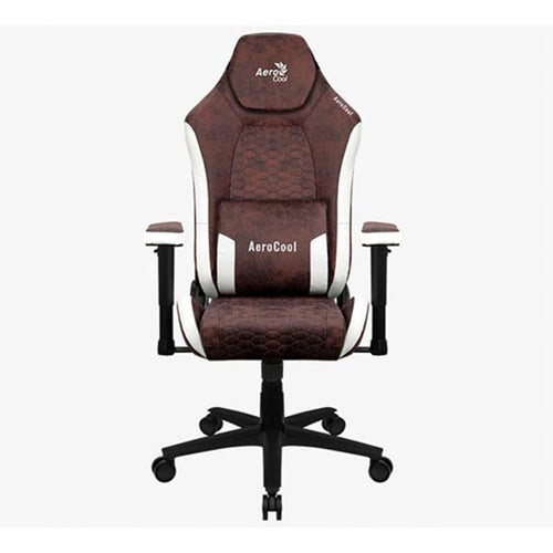 AeroCool Crown AeroSuede Gaming Chair - Burgundy Red – TechCure India