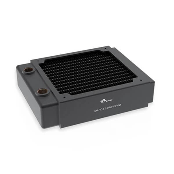 Bykski TK V2 RC Series 120mm x 40mm Water Cooling Radiator - Black (CR-RD120RC-TK-V2) – TechCure India