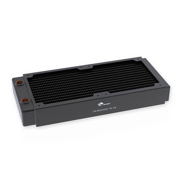 Bykski TK V2 Series 240mm x 40mm Water Cooling Radiator - Black (CR-RD240RC-TK-V2) – TechCure India