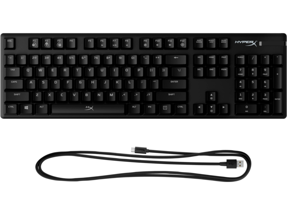 HYPERX Alloy Origins Full Size RGB Mechanical Gaming Keyboard (HyperX Aqua Switch) - 2