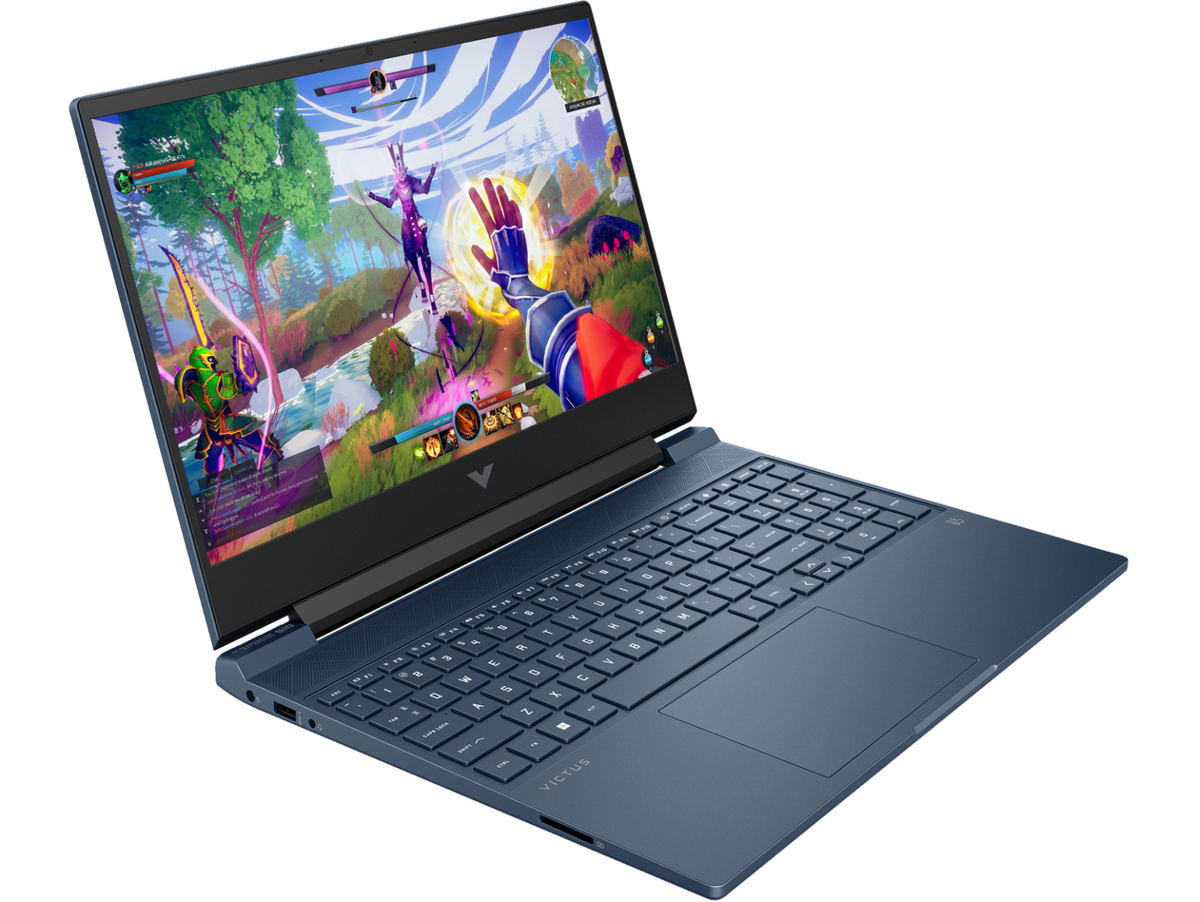 HP VICTUS 15 FA2196TX [CI5-13420H/16GB/512GB SSD/WIN11 HOME+MS24/15.6"/6GB-RTX3050 GRAPHICS/1 YEAR(S)/BLUE] – TechCure India