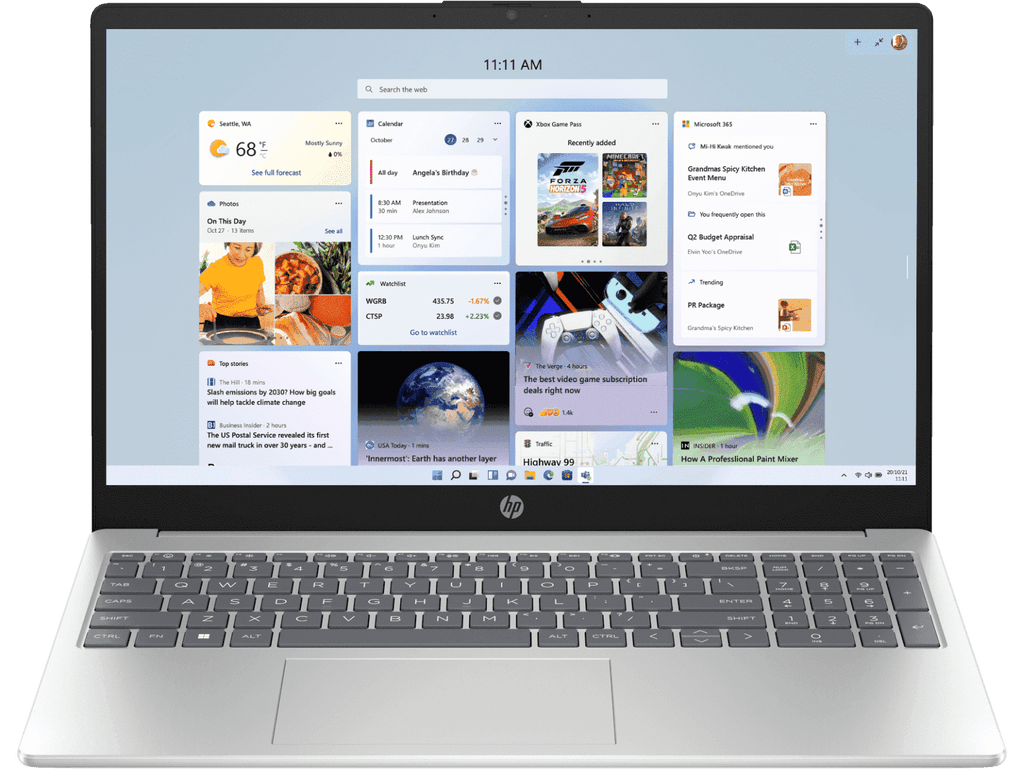 HP 15 FC0690AU [R5-7520U/16GB/512GB SSD/WIN11 HOME+MS24/15.6"/INTEGRATED GRAPHICS/1 YEAR(S)/SLIVER] – TechCure India