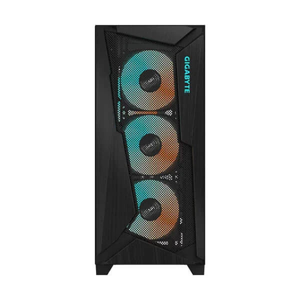 GIGABYTE C301 Glass ARGB EATX Mid Tower Cabinet (Black) - 2