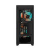 GIGABYTE C301 Glass ARGB EATX Mid Tower Cabinet (Black) - 3