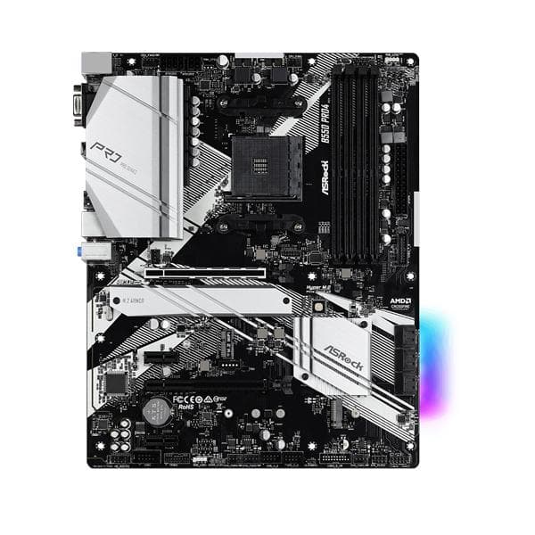 ASROCK B550 Pro4 DDR4 AMD Motherboard - 2